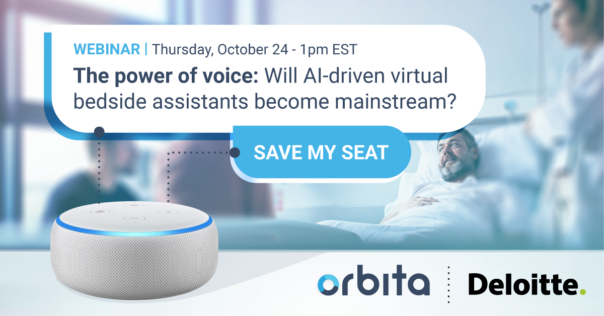 Orbita webinar with Deloitte: Thursday, October 24